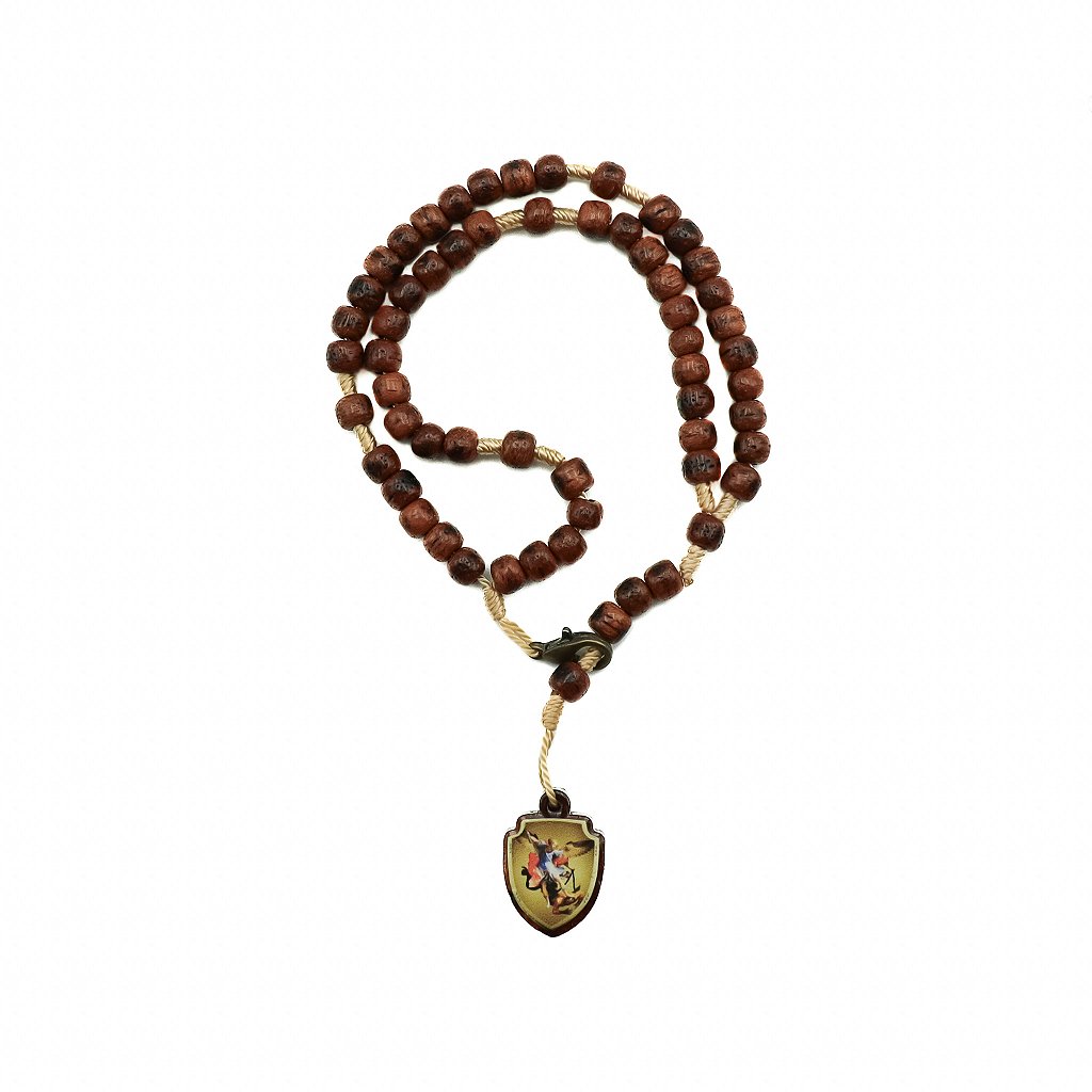 Pulseira Terço Escudo São Miguel