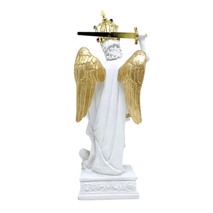 Imagem São Miguel Glorioso 25 cm Pó de Mármore - Hesed