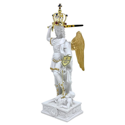 Imagem São Miguel Glorioso 25 cm Pó de Mármore - Hesed