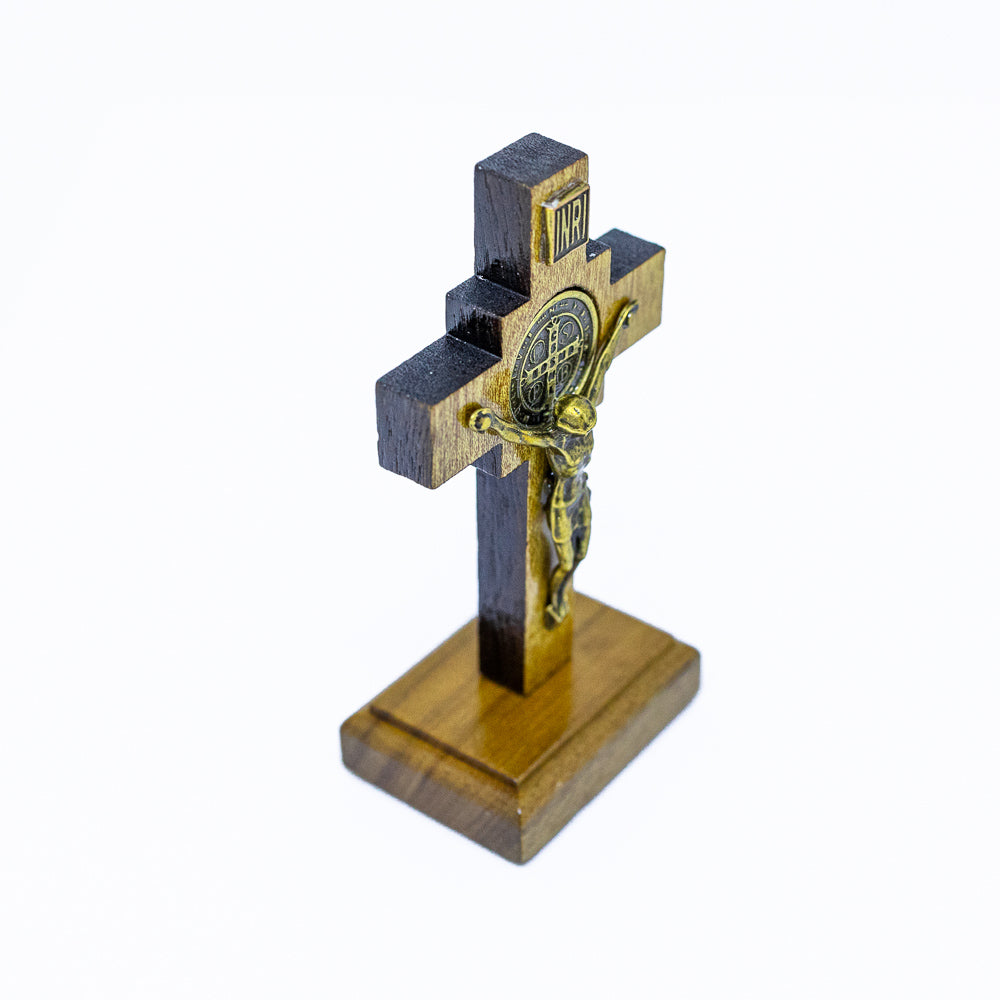 Cruz 7cm 4 Canto Com Base Para Painel de Carro