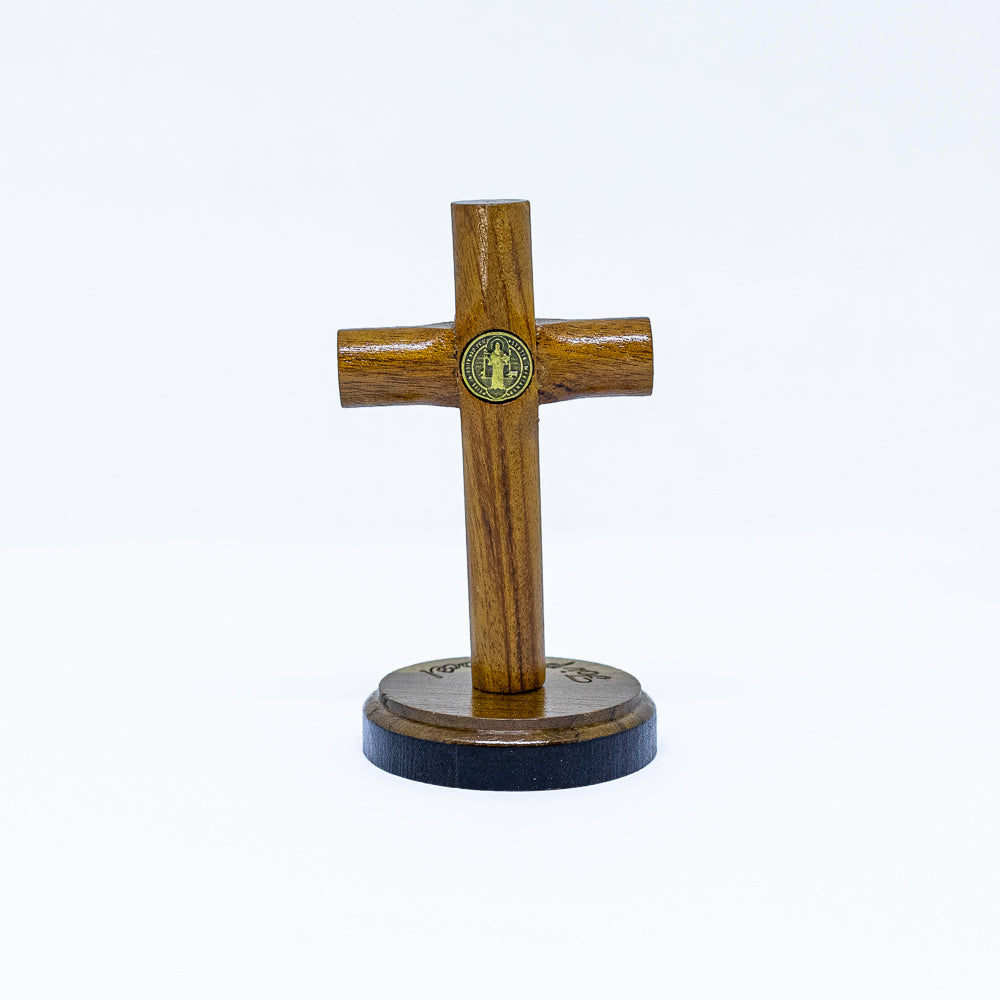 Cruz 7 cm - Pedestal Redondo