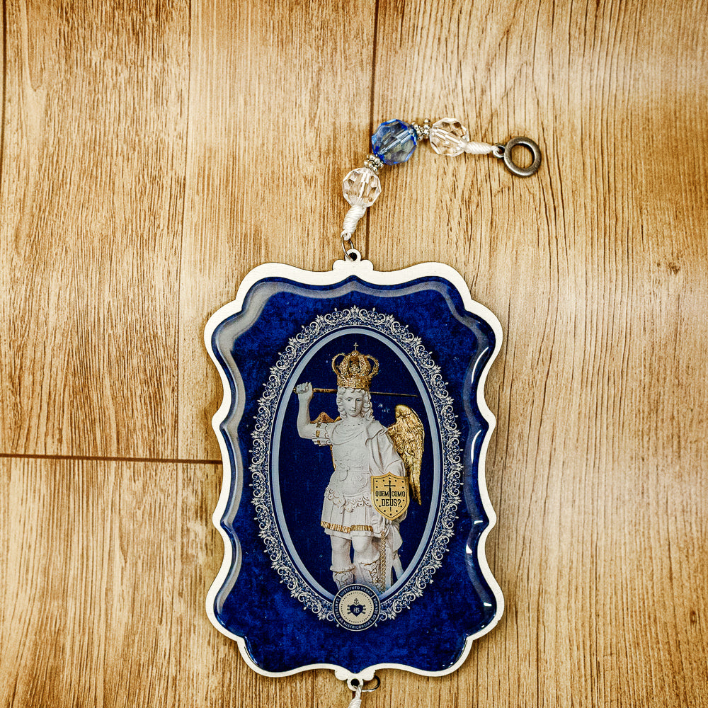 Adorno de Porta Moldado São Miguel Glorioso - Instituto Hesed