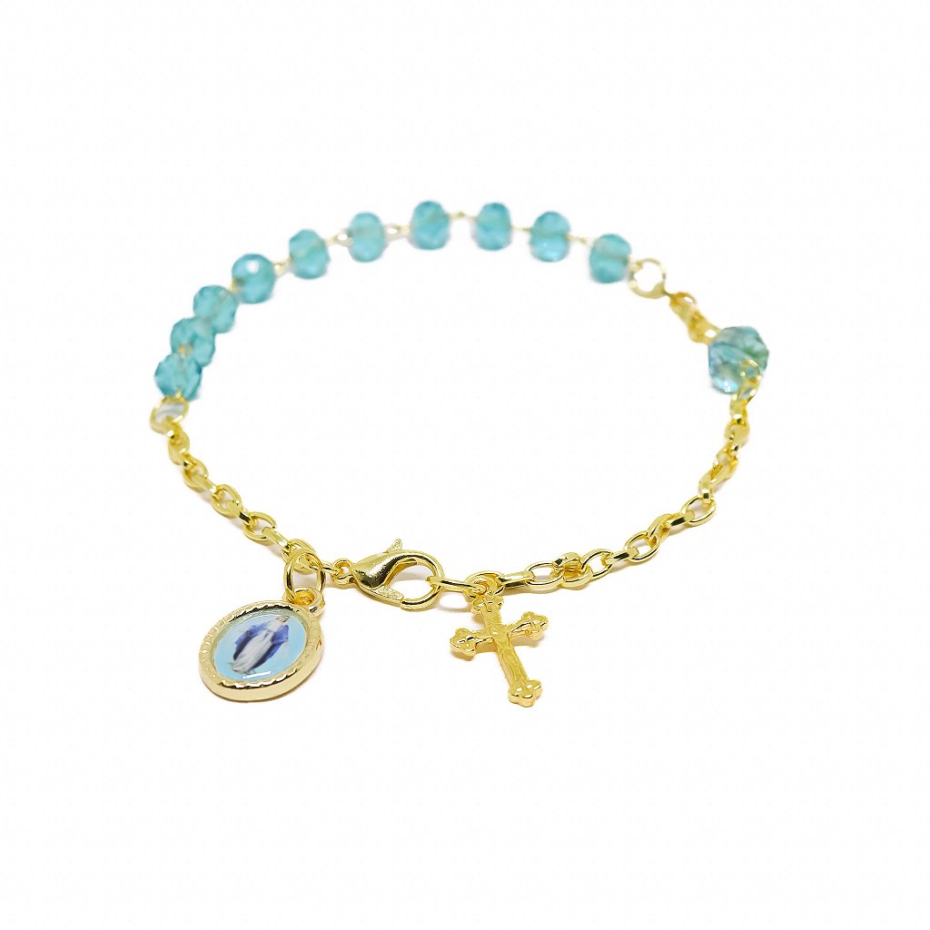 Pulseira Cristal - Nossa Senhora das Graças