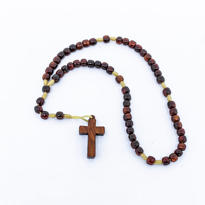 Terço Pau Brasil Pequeno