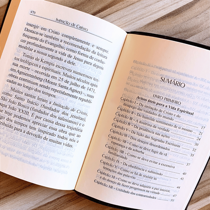 Imitação de Cristo Capa Plástica - Tomás de Kempis