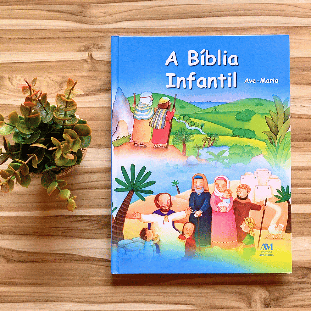 A Bíblia Infantil Ave Maria Capa Dura