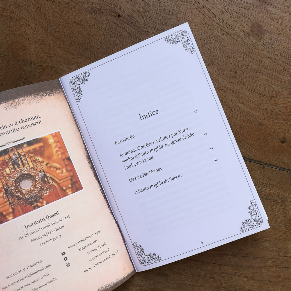 As 15 Orações de Santa Brígida Hesed