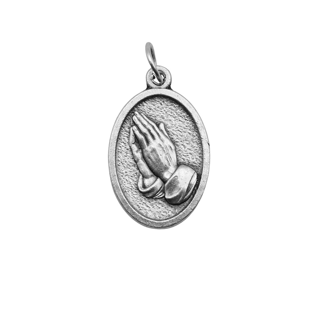 Medalha Santa Dulce dos Pobres & Mãos Rezando