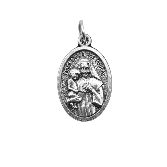 Medalha Santa Dulce dos Pobres & Mãos Rezando