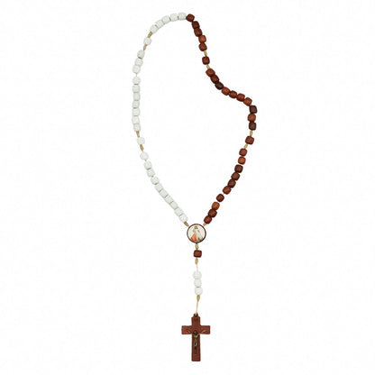 Terço Madeira Divina Misericórdia - Hesed