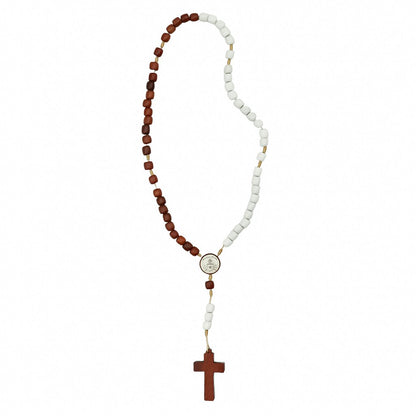 Terço Madeira Divina Misericórdia - Hesed