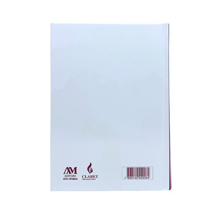 Bíblia Sagrada Ave-Maria Capa Dura com Lantejoula - Branca