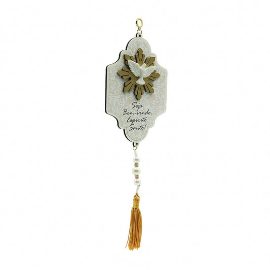 Adorno de Parede Espírito Santo de Resina