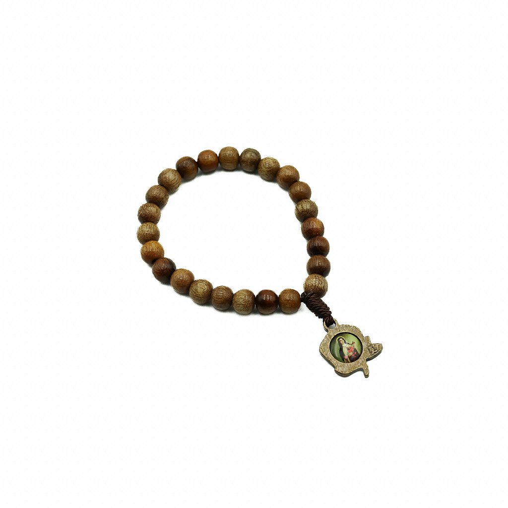 Novena das rosas de Santa Teresinha em madeira