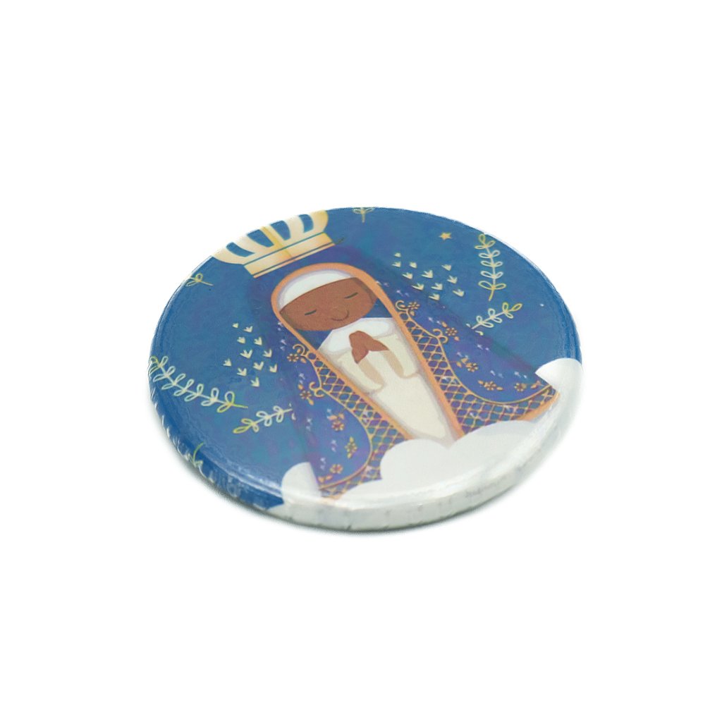 Boton Nossa Senhora Aparecida Infantil