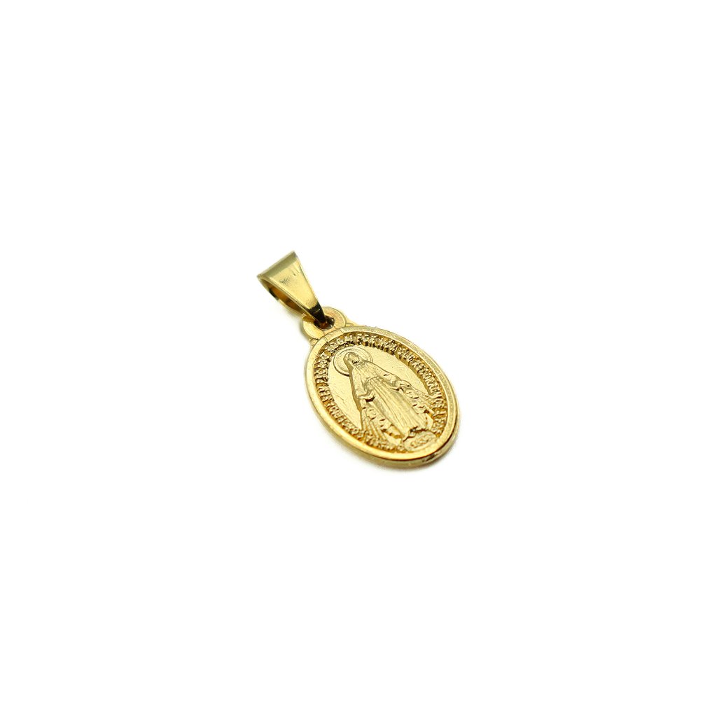 Medalha de Nossa Senhora das Graças 13mm Dourada