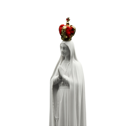 Imagem Nossa Senhora de Fátima 28cm Mármore