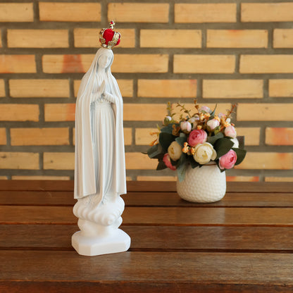 Imagem Nossa Senhora de Fátima 28cm Mármore