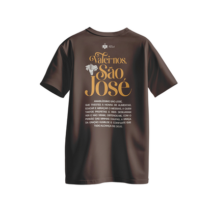 Camiseta de São José Marrom
