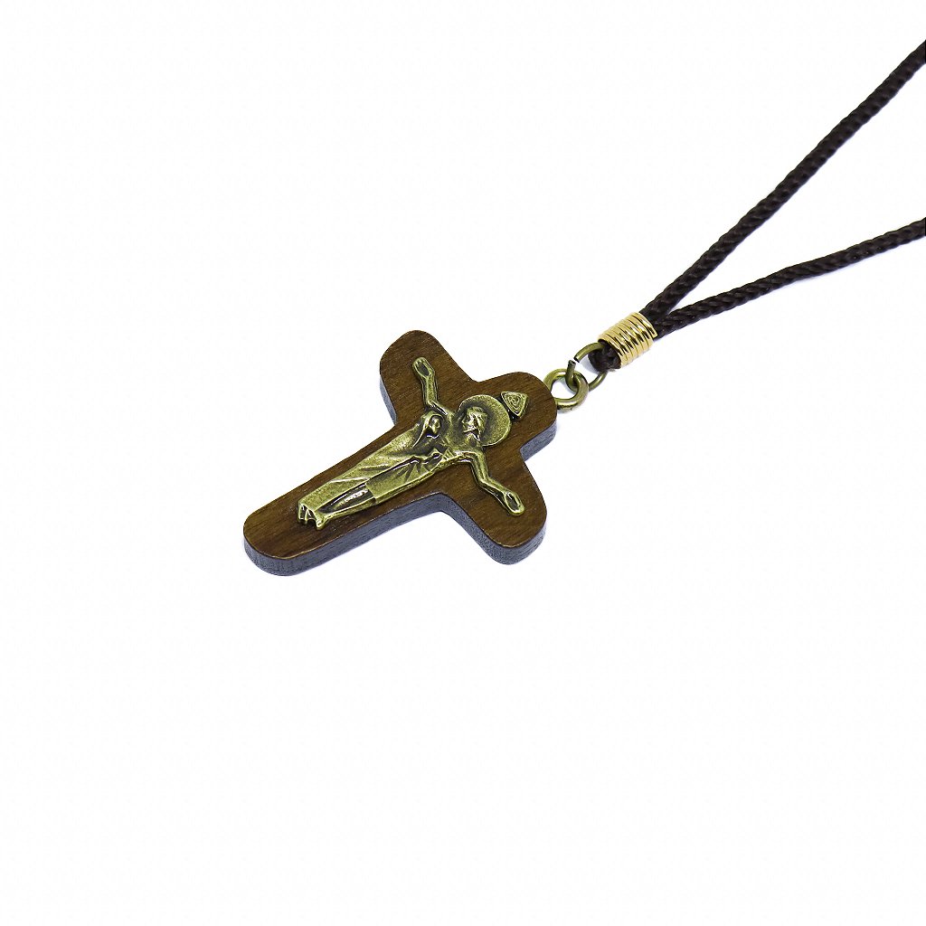 Cordão Com a Cruz da Unidade - Ouro velho