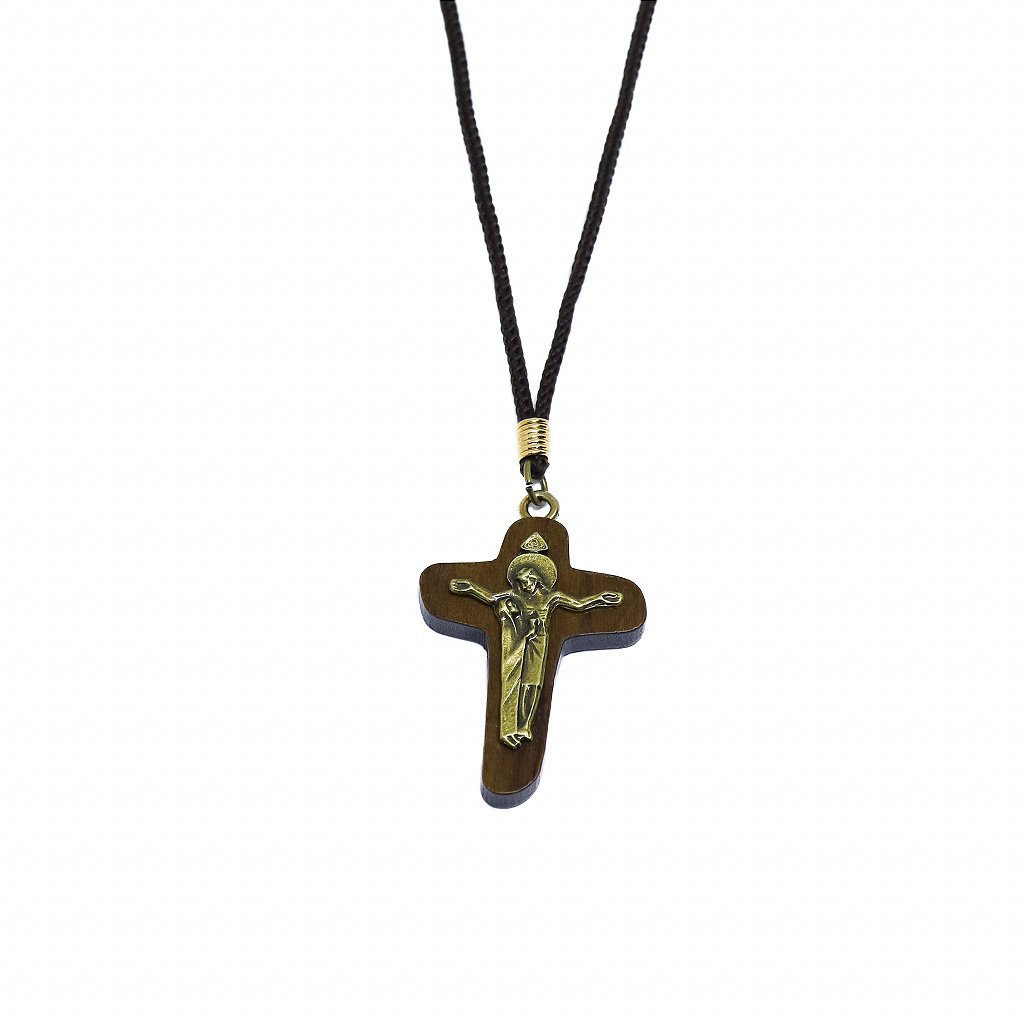 Cordão Com a Cruz da Unidade - Ouro velho