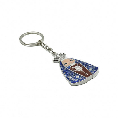 Chaveiro Nossa Senhora Aparecida com Strass Infantil