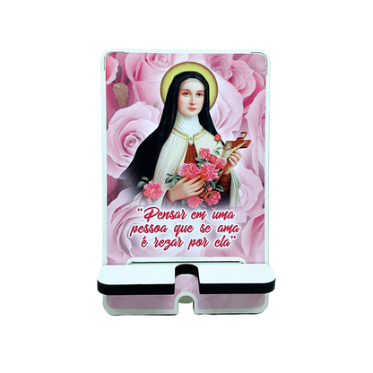 Porta Celular de Mesa Santa Teresinha