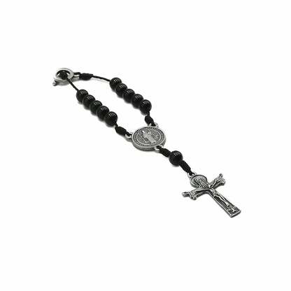 Adorno de Carro Dezena de São Bento  Preta