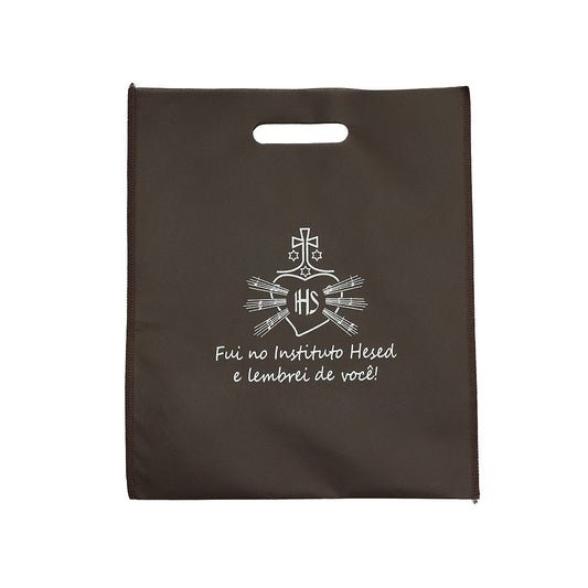 Saquinho TNT presente 29x34 - Marrom Escuro (M)