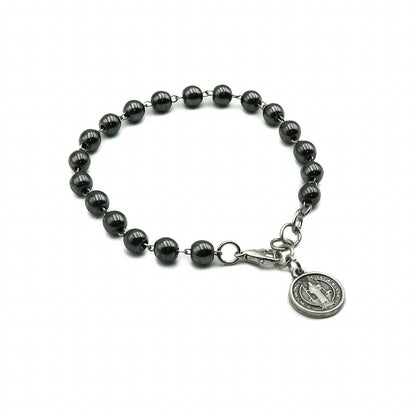 Pulseira hematita São Bento