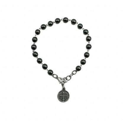 Pulseira hematita São Bento
