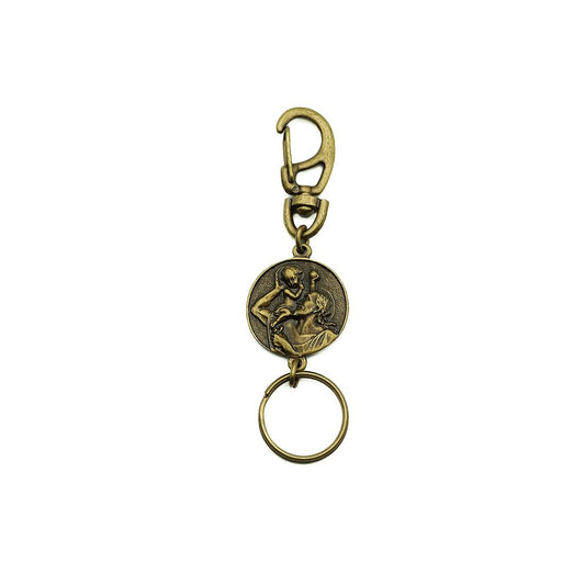 Chaveiro São Cristóvão - Ouro Velho