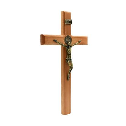 Cruz de Parede 35 cm - Ouro Velho