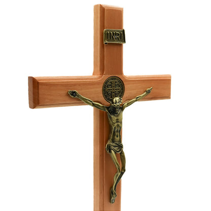Cruz de Parede 35 cm - Ouro Velho
