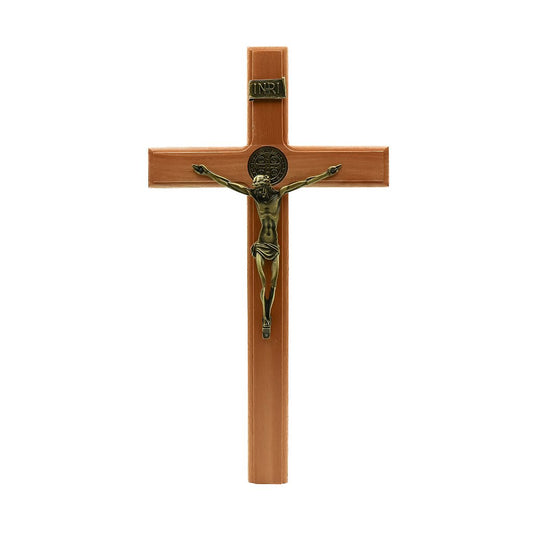Cruz de Parede 35 cm - Ouro Velho
