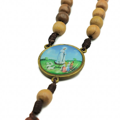 Dezena Carro São Cristovão metal resinado Nossa Senhora de Fátima