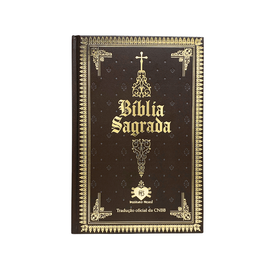 Bíblia Sagrada Tradução Oficial Capa Dura Luxo Hesed