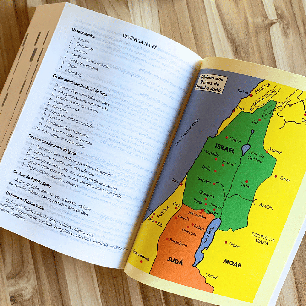 Bíblia Sagrada Ave-Maria Capa Símbolos