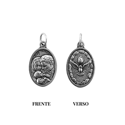 Medalha Sagrada Família e Espírito Santo - Italiana