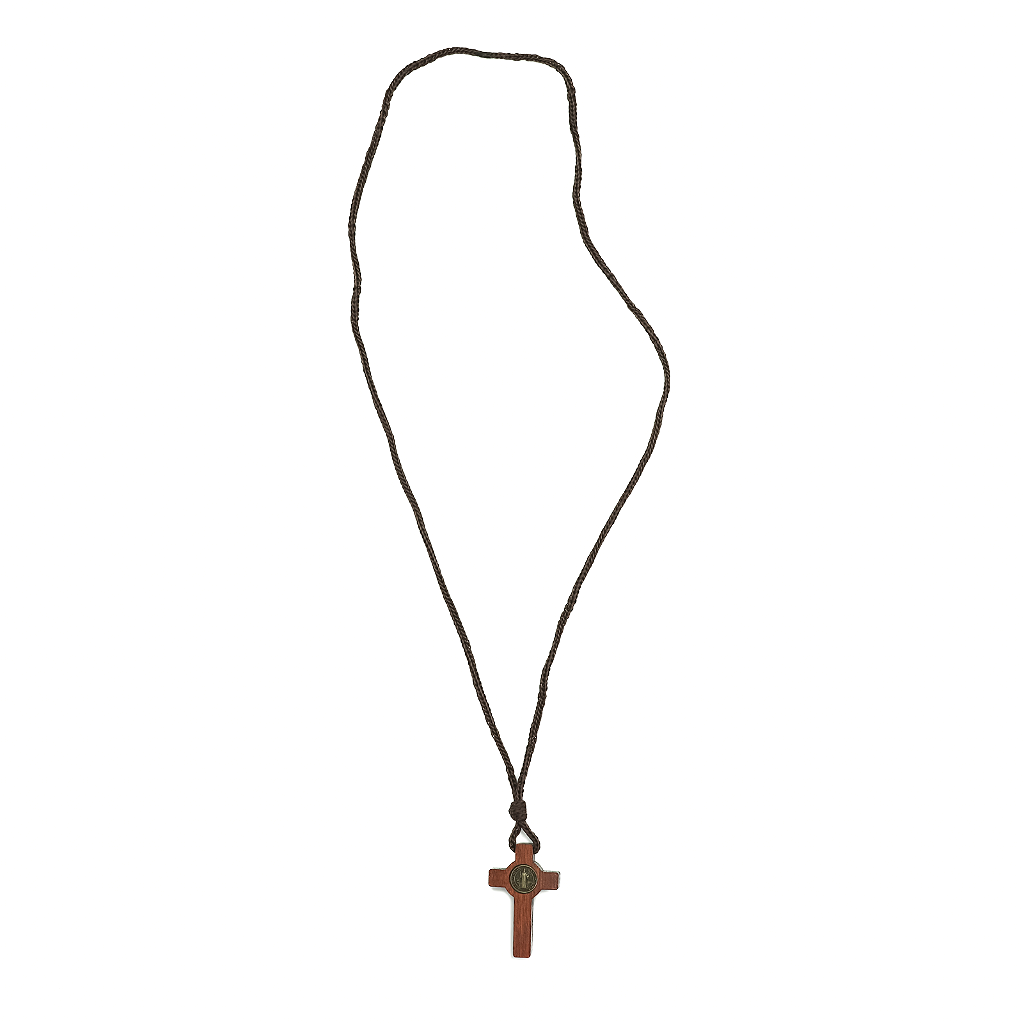 Cordão Crucifixo pequeno São Bento OV