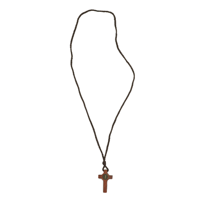 Cordão Crucifixo pequeno São Bento OV