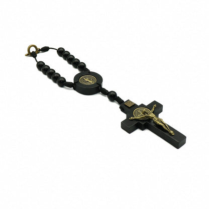 Adorno Para Carro Preto São Bento Cruz