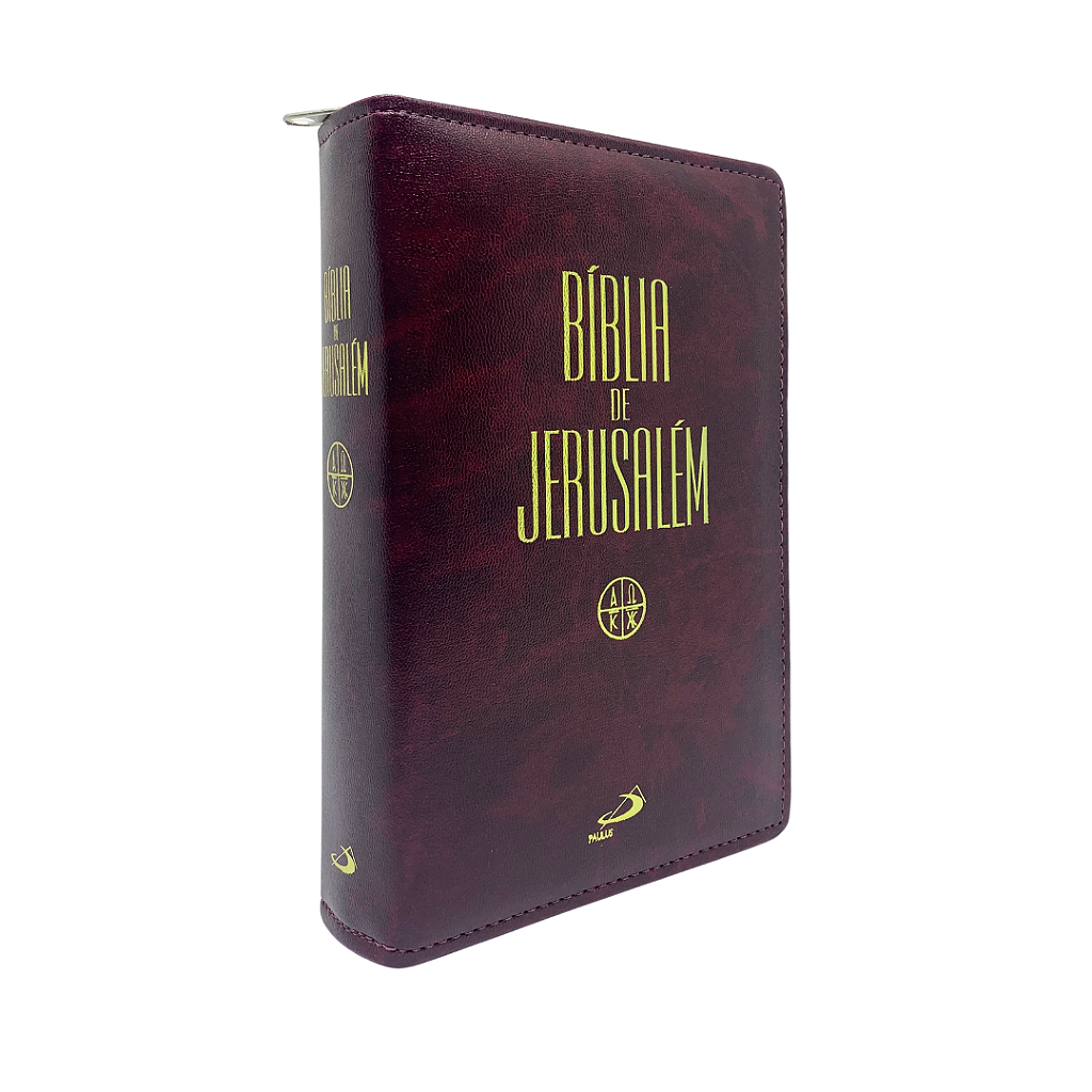 Bíblia de Jerusalém Zíper