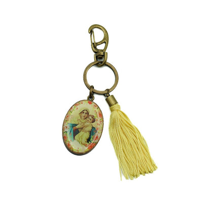 Chaveiro Oval Com Mosquetão - Mãe Rainha