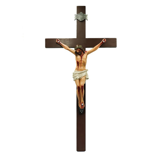 Crucifixo 58 cm - Colorido