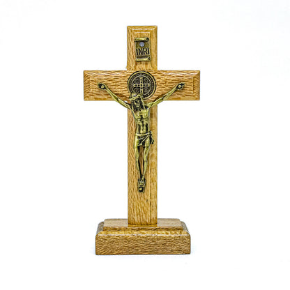 Cruz de Mesa 12 cm - Ouro Velho
