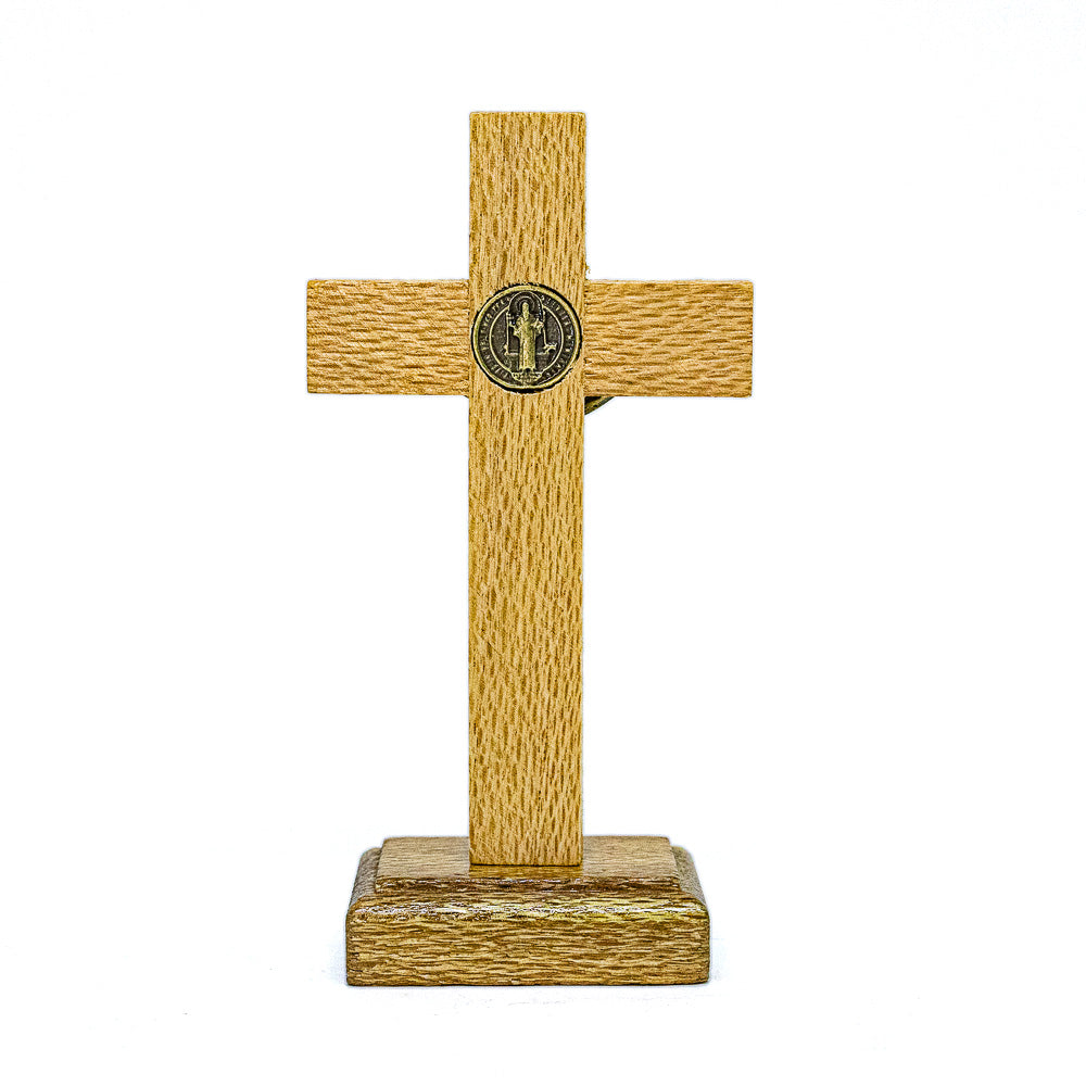 Cruz de Mesa 12 cm - Ouro Velho