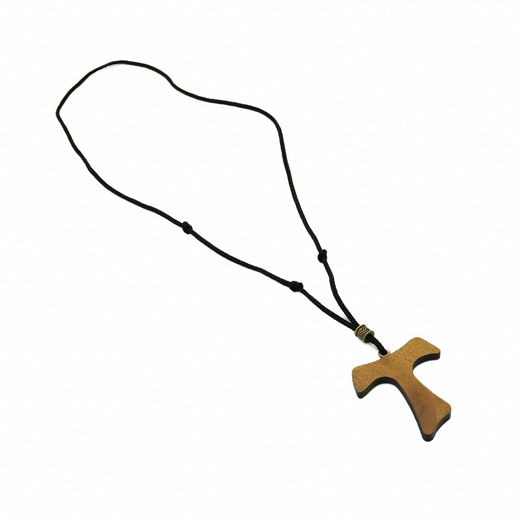 Cordão e Tau Madeira - Grande