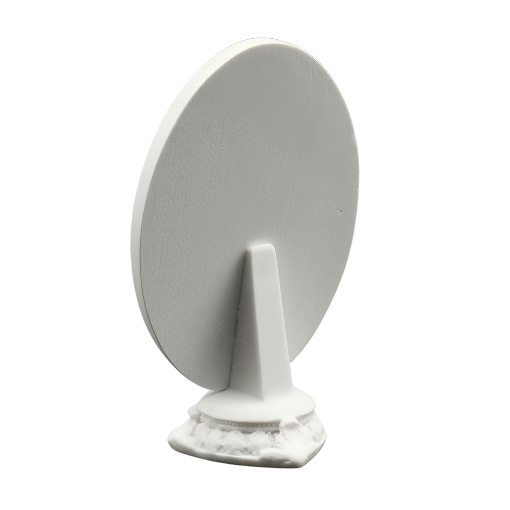 Medalha Nossa Senhora das Graças 16 cm  mesa - Branca