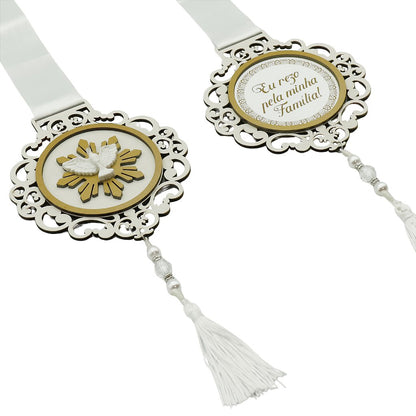 Escapulário de Porta - Espírito Santo com Frase